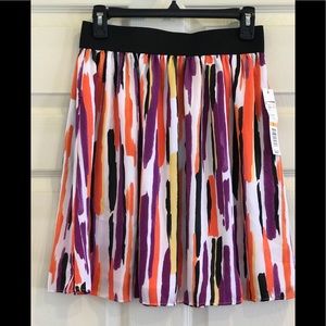 RAFAELLA PETITE COLORFUL SKIRT WITH TAGS  NWT